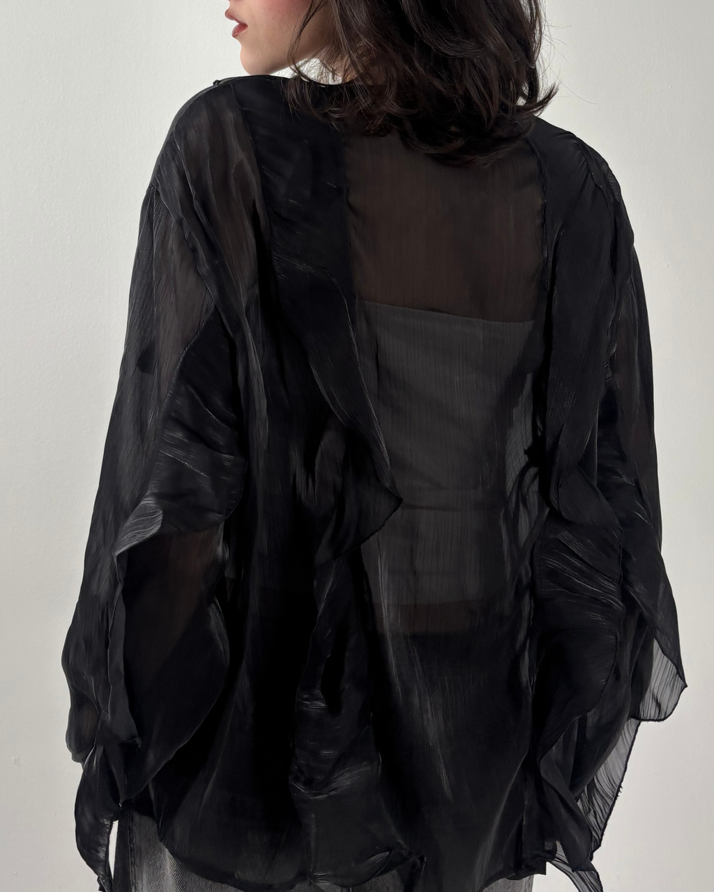 The Muse Blouse in Black