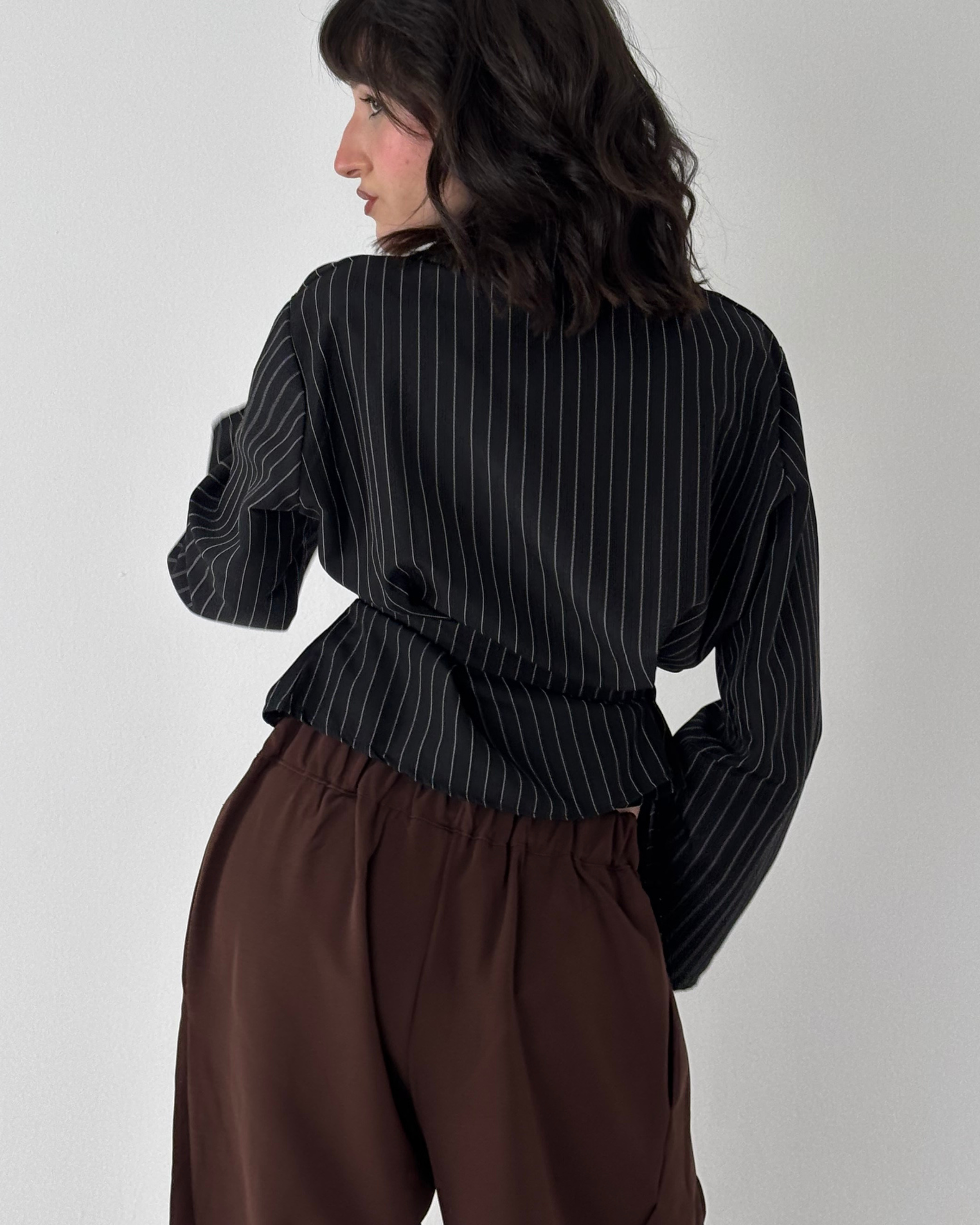 Relaxed Fit Pleated Trousers