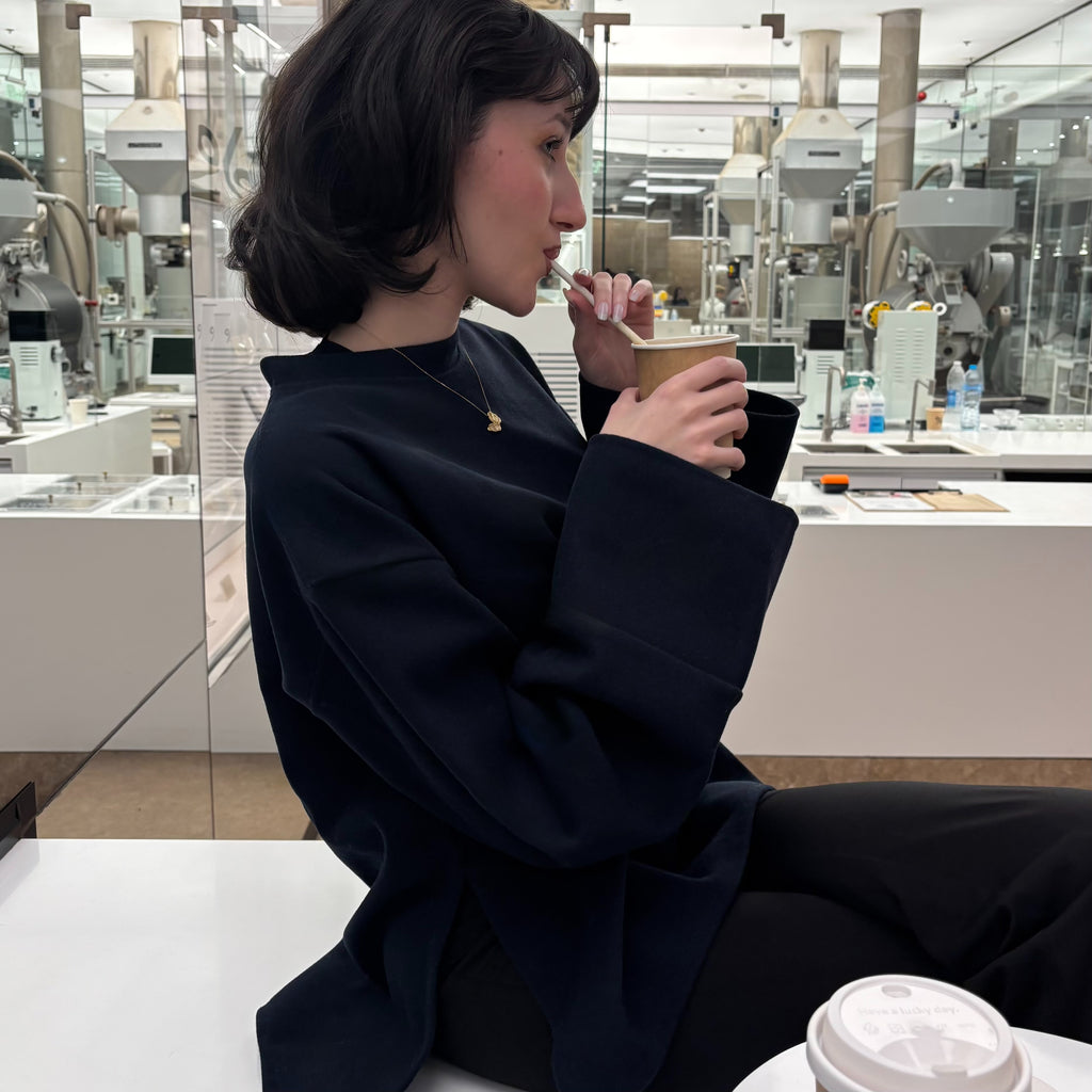 Essential Wool-blend Top