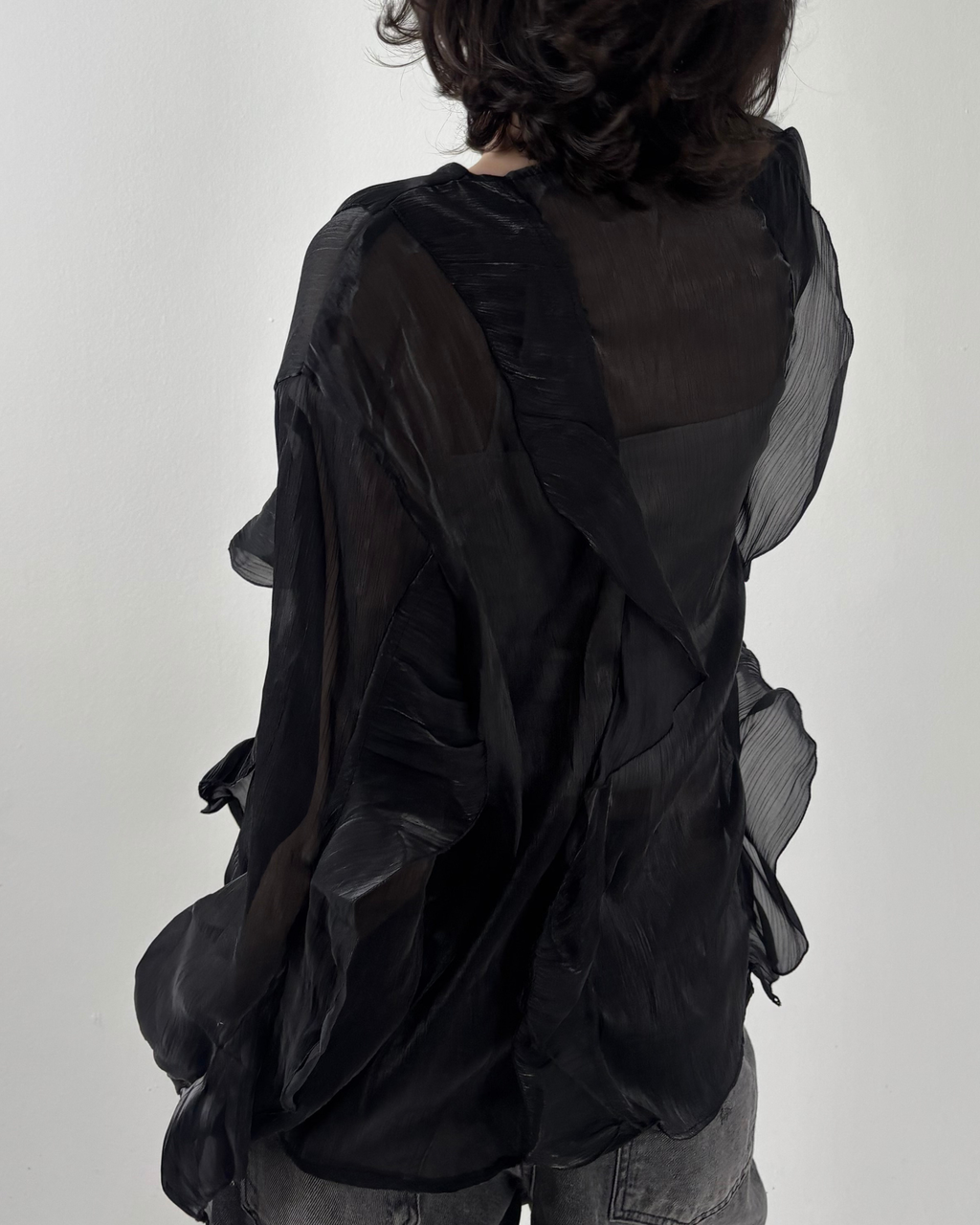 The Muse Blouse in Black