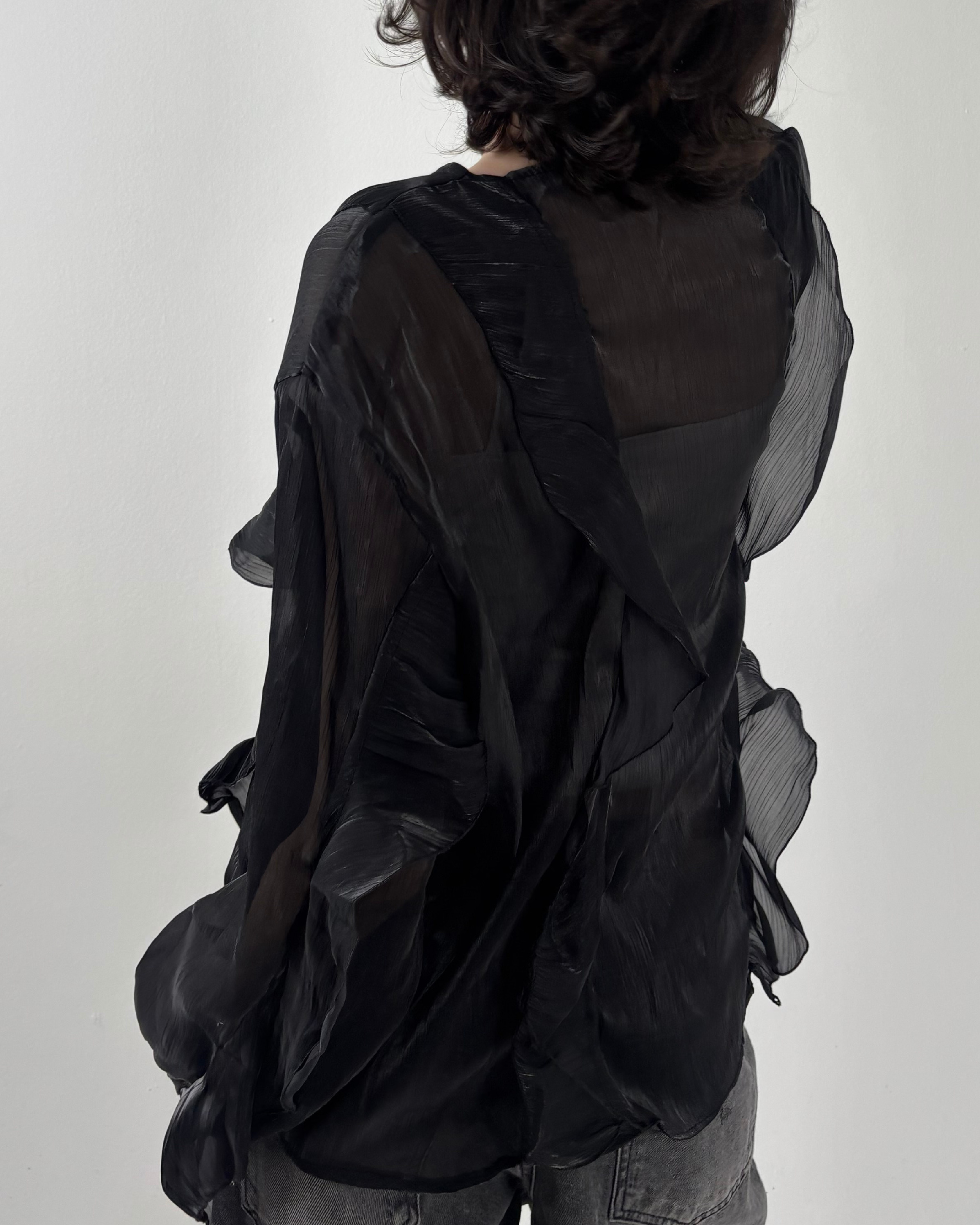 The Muse Blouse in Black