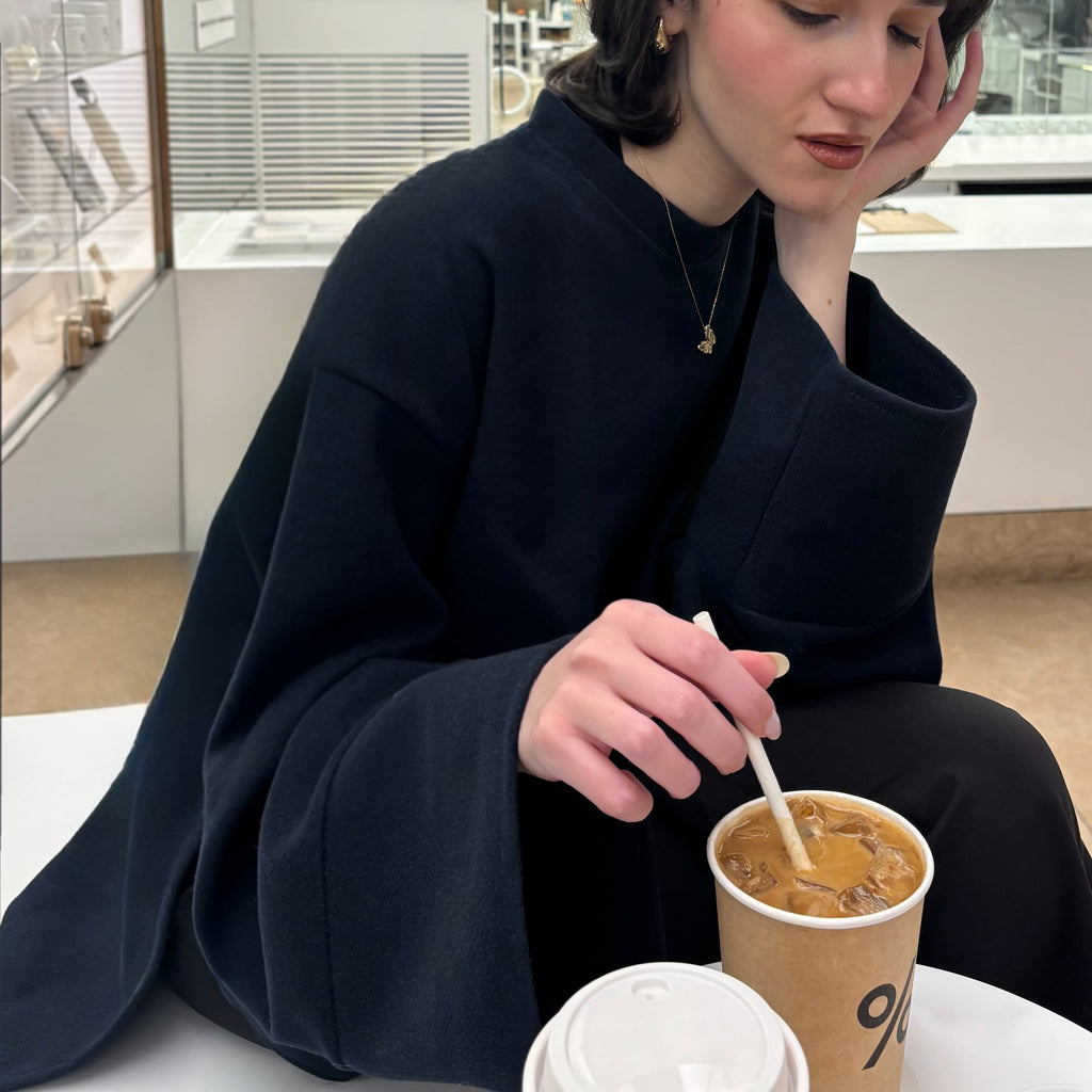 Essential Wool-blend Top