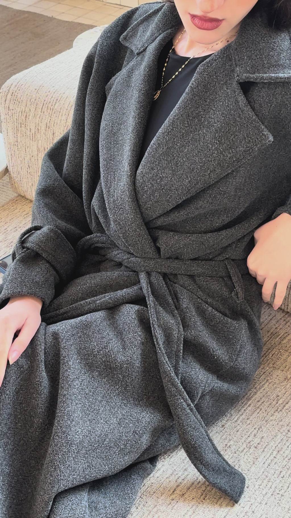 The Aire Belted Coat